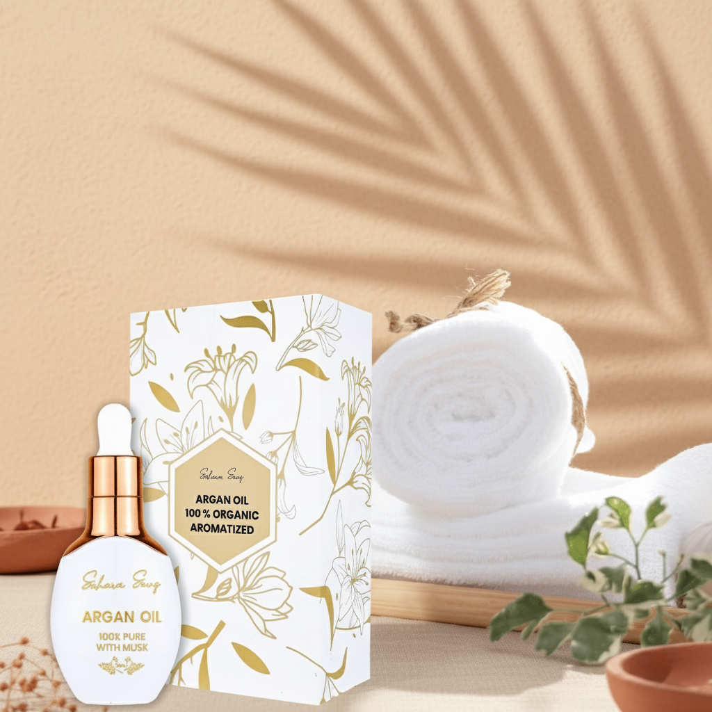 Moroccan Argan Oil With Musk :The Essence of Serenity - saharasouq Moroccan Argan Oil With Musk :The Essence of Serenity - saharasouq