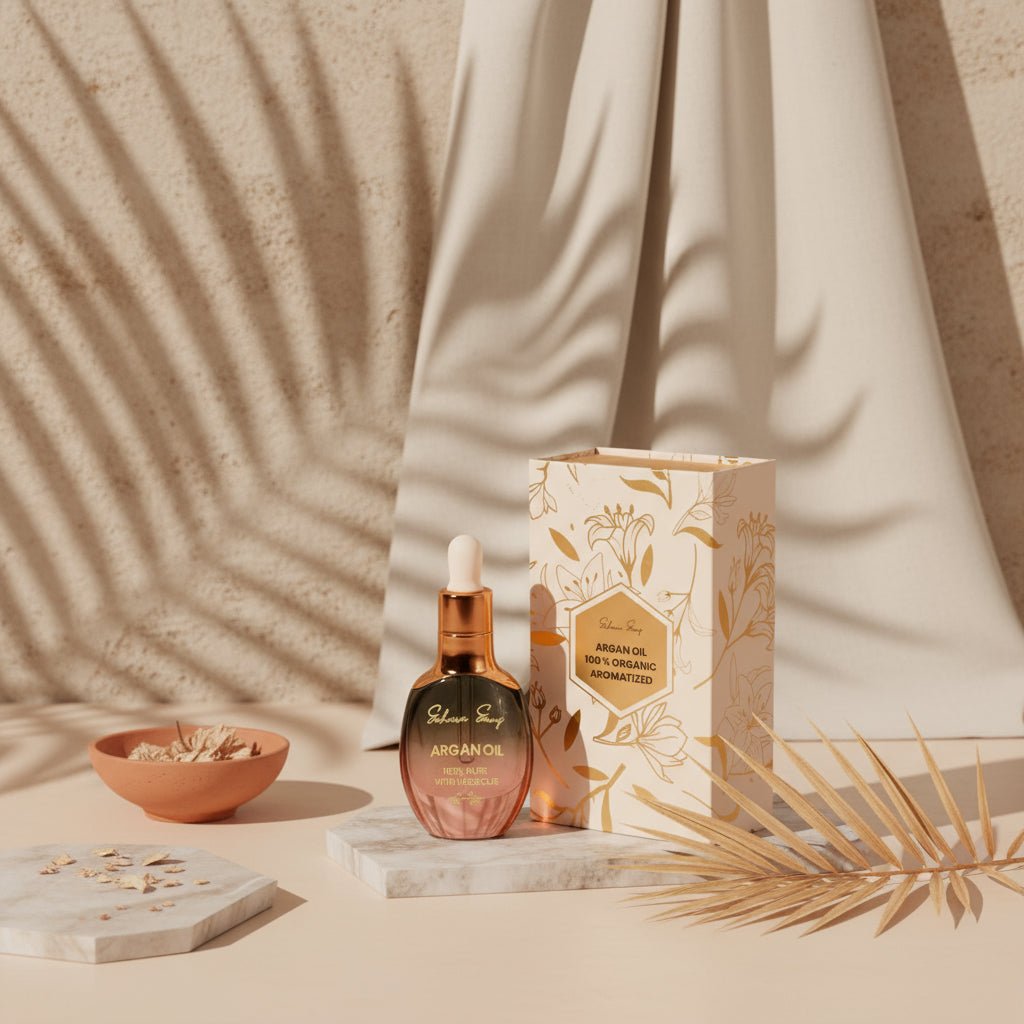 Hibiscus Argan Oil | Anti - Aging Facial Essence - saharasouq