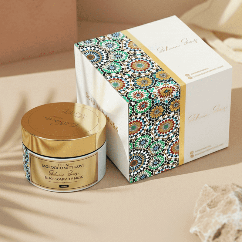 Moroccan Black Soap (Beldi) | Exfoliating Cleanser - Natural skin care-saharasouqEucalyptus