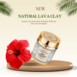 Lava Clay with MUSK- Rhassoul for Skin and Hair The Natural Wonder of Moroccan - saharasouq