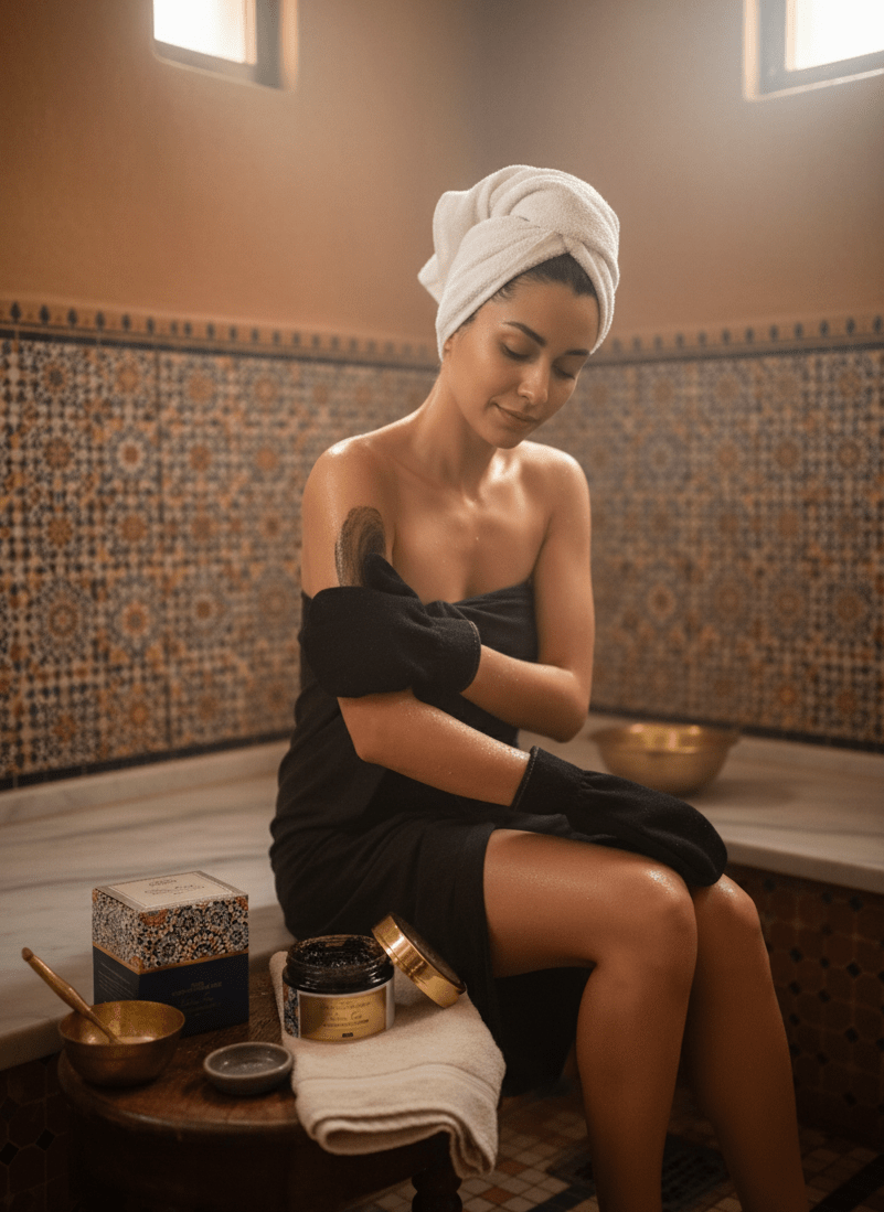 Moroccan Black Soap (Beldi) | Exfoliating Cleanser - saharasouq