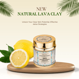 Moroccan lava clay Mask with lemon scent - saharasouq