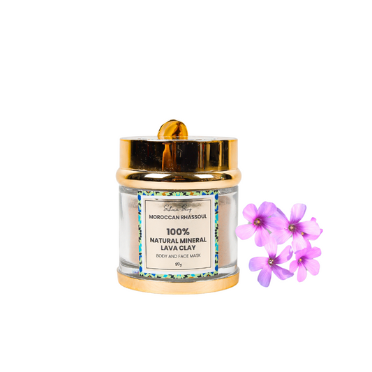 Moroccan lava clay mask with verbena - saharasouq