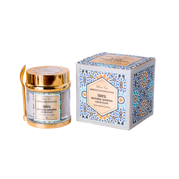 Moroccan lava clay mask with verbena - saharasouq