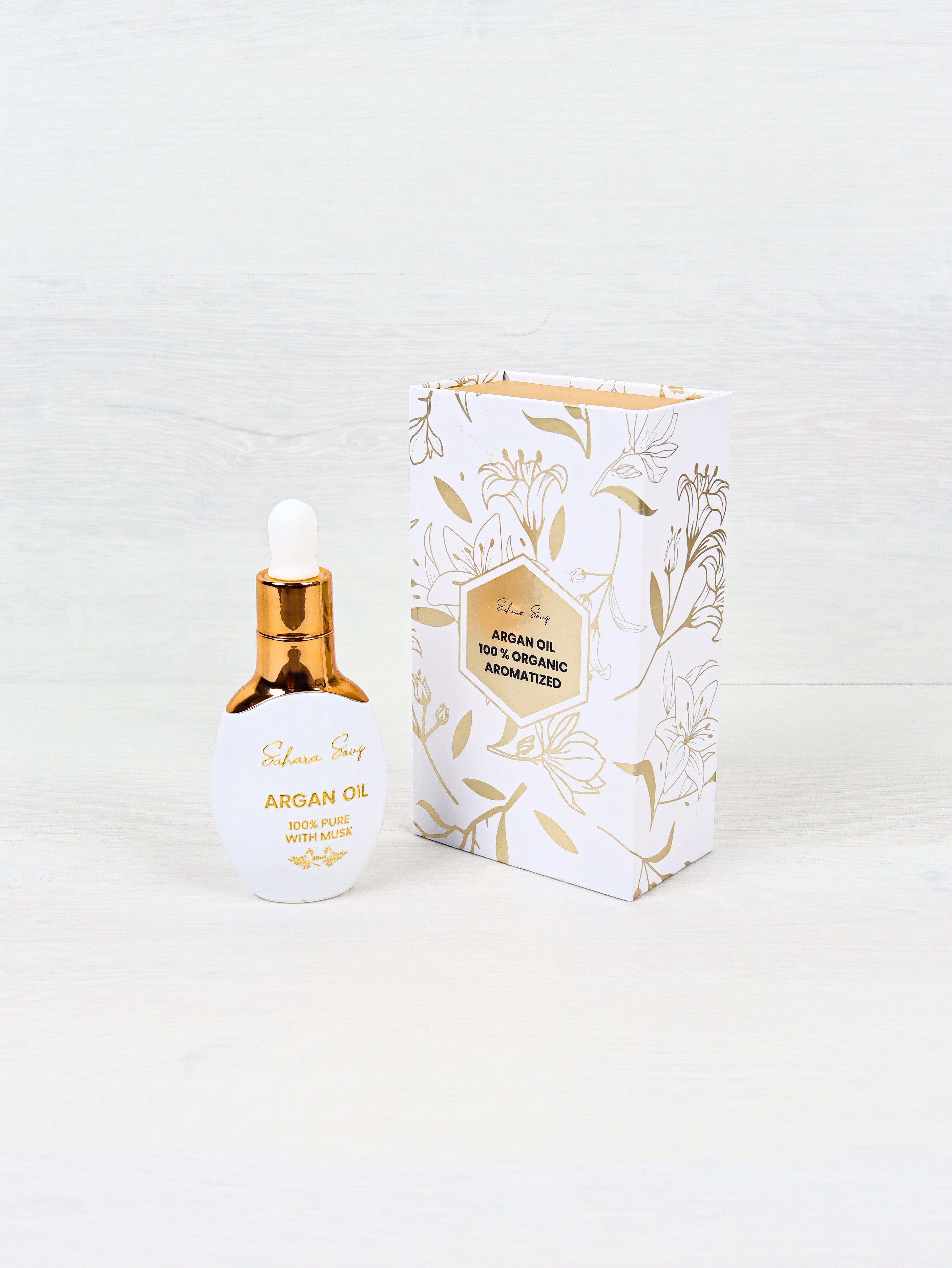 Musk-Infused Argan Oil :The Essence of Serenity - saharasouq