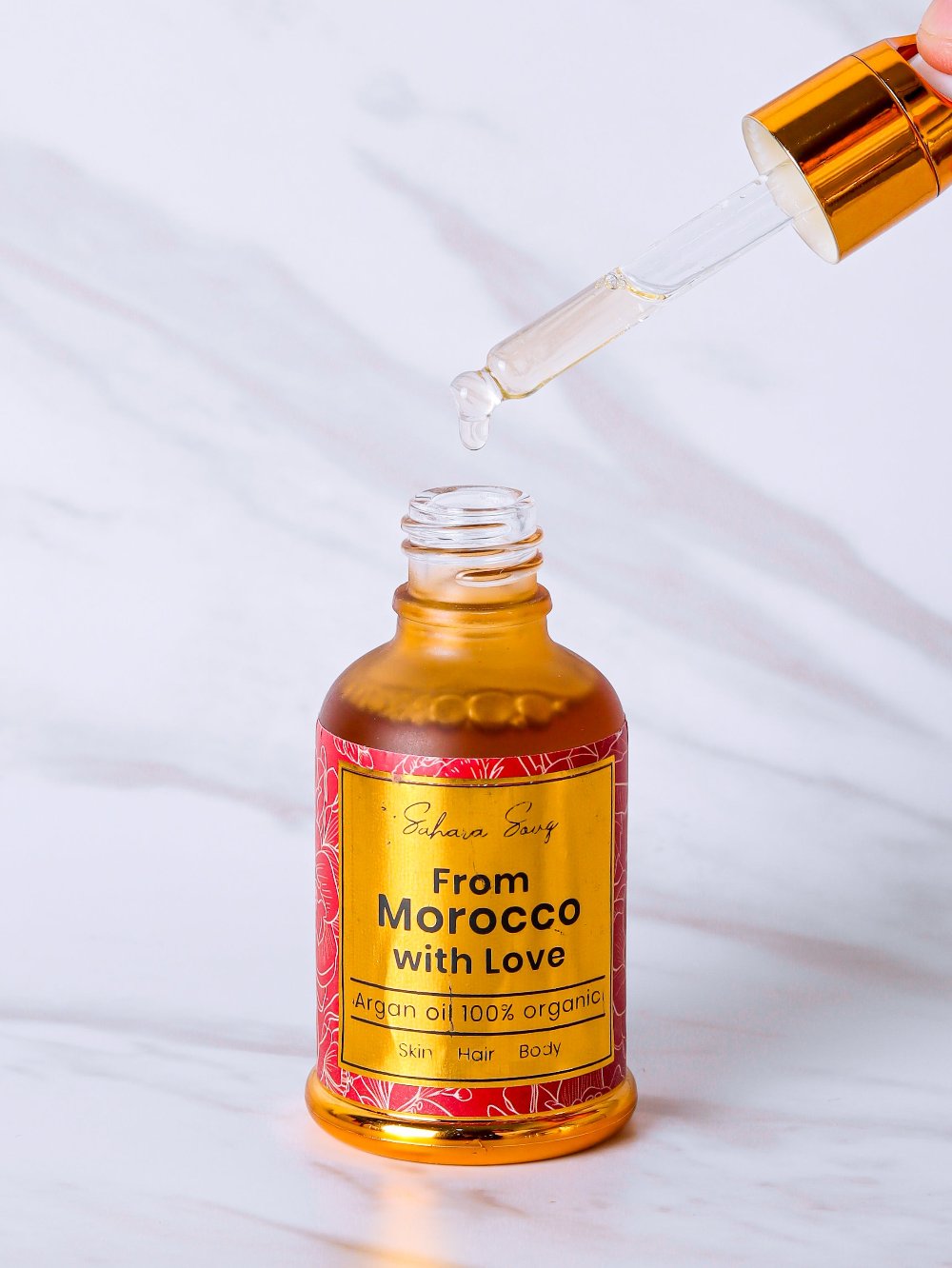 Pure Argan Oil of Morocco -Liquid Gold Oil - saharasouq