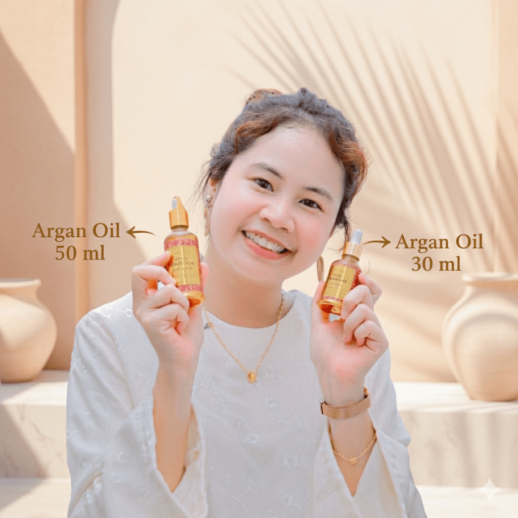 Pure Organic Argan Oil for Hair, Skin & Nail - Natural skin caresaharasouq