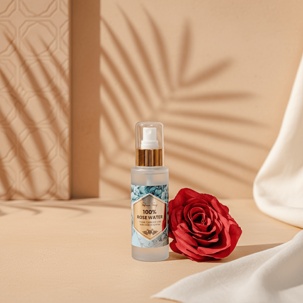 Pure Rose Water Mist & Toner | Organic Hydrosol - saharasouq